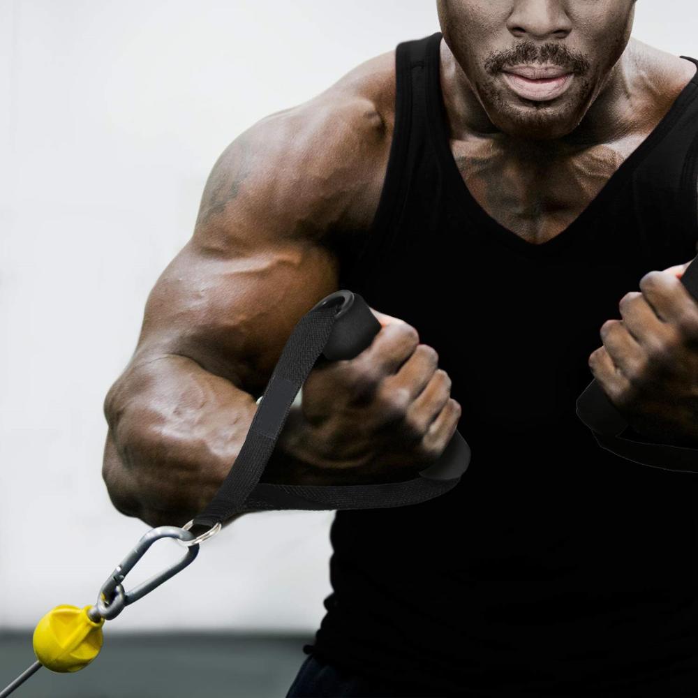 Foam Grip Multi-Functional Strength Handle with Rope